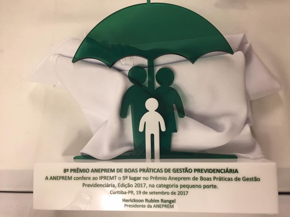 IPREMT participa de Congresso Nacional e recebe premiação por boas práticas na gestão previdenciária.